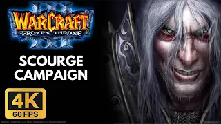 Warcraft III: The Frozen Throne In 4K 60FPS The Scourge Campaign Gameplay (No Commentary, PC)