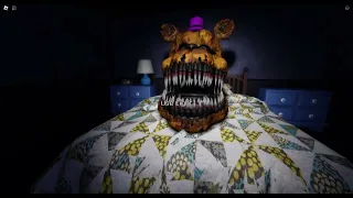 Fnaf coop: BEATING FNAF 4 NIGHT 5 WITH 2 PLAYERS! w@Maximoboro