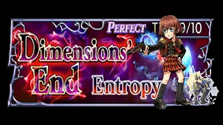 [GL DFFOO] Dimensions' End Entropy Tier 7 - Cater SOLO - (3 Cursed Arts)
