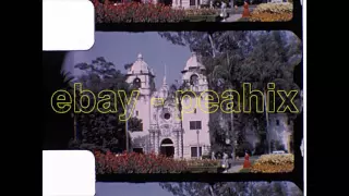 Vintage 1950s-1960s 8mm Film Home Movie - SAN DIEGO HARBOR SHIPS, SAN FRANCISCO