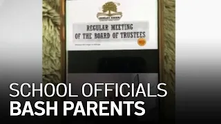 Oakley School Board Members Caught on Video Bashing Parents