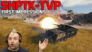 NEW Tier VIII: ShPTK-TVP - First Impressions | World of Tanks