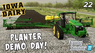 Demo Day on the farm! Planting in style! - IOWA DAIRY - UMRV EP22 - FS22