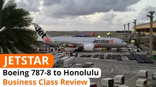 JETSTAR 787 BUSINESS: Worth The Upgrade? [Melbourne to Honolulu]