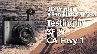 Testing the 3d printed panoramic camera in SF & CA Hwy 1! Samples from the Brancopan film camera