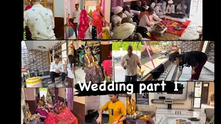 Wedding part 1 || part 2 bhi marwadi || kese lage rituals of Rajasthan ✨|| function start huye😍||