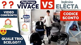 PEG PEREGO VIVACE O INGLESINA ELECTA? VIDEO CONFRONTO