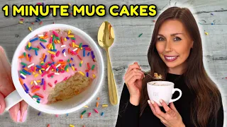 Easy 1 Minute Mug Cake Recipes