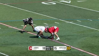 #1 Notre Dame vs #7 Cornell | Faceoff Highlights | Mens College Lacrosse | 4/14/24