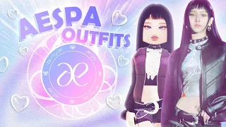 RECREATING AESPA'S ARMAGEDDON OUTFITS In DRESS To IMPRESS Roblox..?!