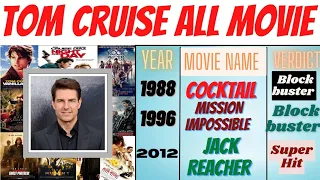 Tom cruise All Movie list || Tom cruise Movies || Tom cruise movies 1988 to 2023