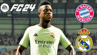 EA FC 24 - Real Madrid Vs. Bayern Munich - UCL Gameplay [4K 60FPS]