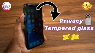 இது வேற லெவல் 🫡🫡🫡  Tempered glass for iPhone (installation + Review) in Tamil @TechApps Tamil