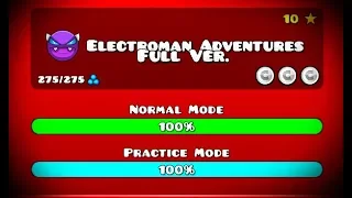 ELECTROMAN ADVENTURES FULL VERSION GEOMETRY DASH 2.11