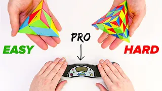 I Gave All Pyraminx Puzzles to Pro Speedcuber