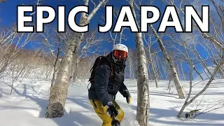 Epic Japan Powder Snowboarding in Niseko