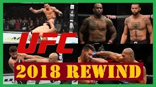 UFC 2018 REWIND - BEST KNOCKOUTS