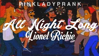 🌃 All Night Long; Lionel Richie (Español - Inglés)