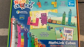 Numberblocks mathlink cubes 0 to 10