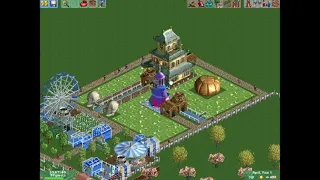 RCT Build Your Own Six Flags Park RTC2 Speedrun 1hr 14mins 9secs