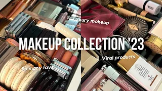 Makeup Collection 2023 🤍 | High-end & Luxury Makeup Organization & Storage | Marta Sofia