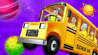 Wheels On The Space Bus + More | TigiBoo Kids Songs