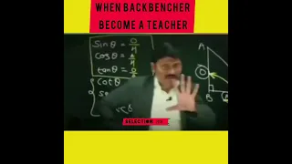 WHEN BACKBENCHER BECOME A TEACHER !! SIN@ / COS@ /TAN@ TRICK [[USE HEADPHONE]]😜