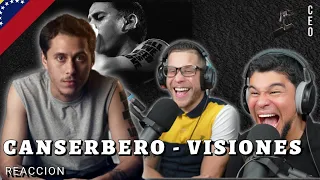 Dominicanos reaccionan a CANSERBERO - VISIONES por primera vez