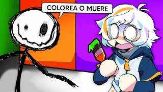 COLOREA O MUERE 🎨😱 Momentos Divertidos en Roblox