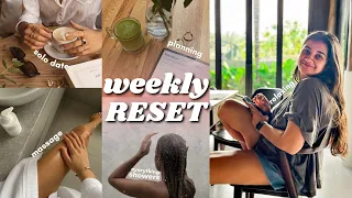 How To Get Your Life Together ✨ Sunday Reset, Self Care, Planning & Relaxing🌱