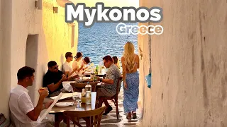 Mykonos, Greece 🇬🇷 - Summer 2022 - 4K 60fps HDR - Walking Tour