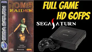 Tomb Raider (SEGA SATURN) 100% ALL SECRETS Walkthrough/Longplay NO COMMENTARY