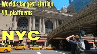 (4K) grand central terminal (world’s largest station) New York 2019.
