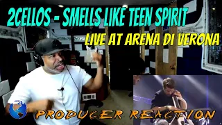 2CELLOS   Smells Like Teen Spirit Live at Arena di Verona - Producer Reaction