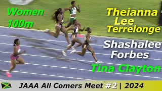 Shashalee Forbes | Tina Clayton | Remona Burchell | Theianna Lee Terrelonge | All Comers Meet #2