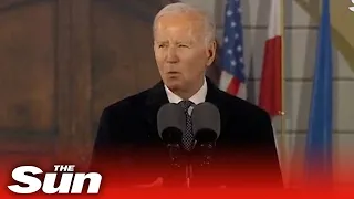 Joe Biden taunts Putin saying Russia will NEVER defeat Ukraine, after 'nuke threat'