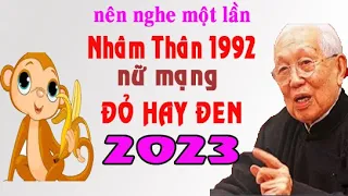 VẬN THẾ TUỔI NHÂM THÂN 1992 NỮ MẠNG NĂM 2023