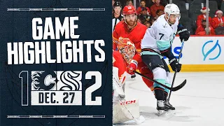 Seattle Kraken at Calgary Flames | 12/27 Game Highlights