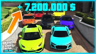 *NEU* $ 7,200,000 in 20 MIUNTEN 🤑 Schnell Geld machen in GTA 5 ONLINE FÜR ANFÄNGER