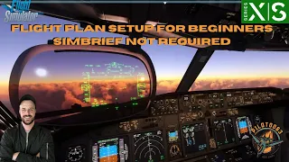 Flight Planning Made Easy: Step-by-Step Tutorial for PMDG 737 on MSFS2020 Xbox | Without Simbrief