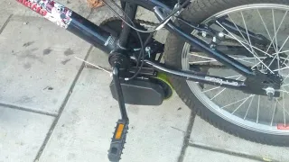 bike booster on my BMX bicycle