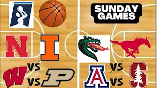 NCAAB College Basketball Predictions Today! 02/04/24 FREE PICKS and Betting Tips