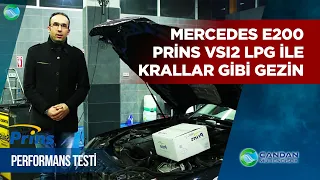 Mercedes E200 & PRİNS VSI2 LPG ile Krallar Gibi Gezin(Yakıt Artık Dert Değil )