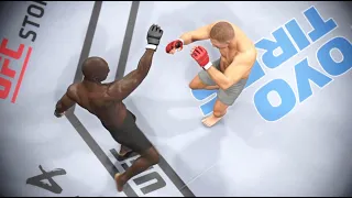 Ivan "White Hulk" Shtyrkov (Russia) vs Alain Ngalani (Cameroon) - UFC 4