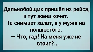 Как у Дальнобойщика На Жену Не Стоял! Сборник Свежих Анекдотов! Юмор!