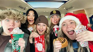 EATiNG ONLY CHRiSTMAS DRiVE THRU FOODS for 24 HRS. *GONE WRONG*
