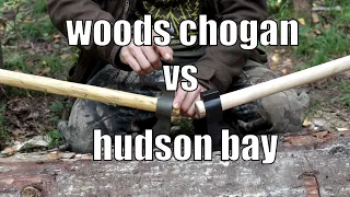 Томагавки CRKT WOODS CHOGAN vs COLD STEEL HUDSON BAY
