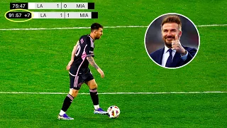 The Day Lionel Messi Saved David Beckham & Inter Miami