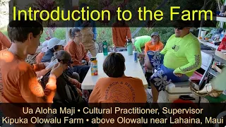 Intro to The Farm-Kipuka Olowalu