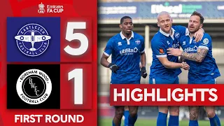 Eastleigh 5-1 Boreham Wood | First Round | Emirates FA Cup 2023-24